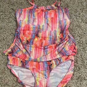 VENUS Multicolor Striped Swimsuit